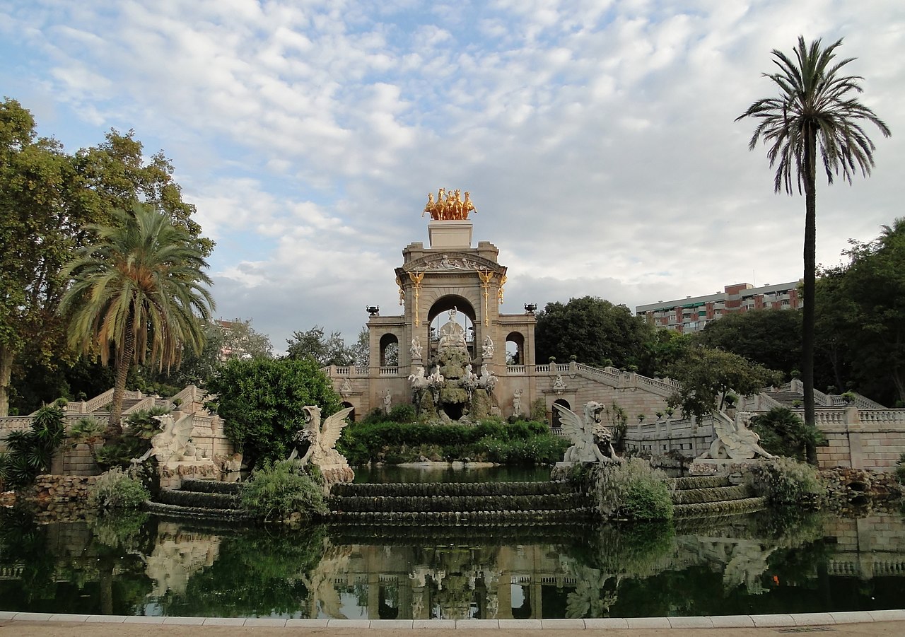 Parque de la Ciudadela en Barcelona