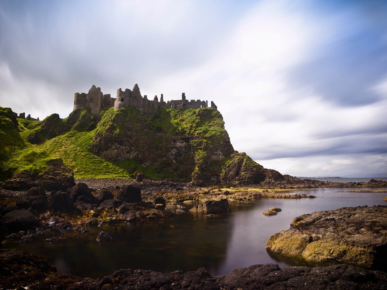 Dunluce Castle, en Irlanda