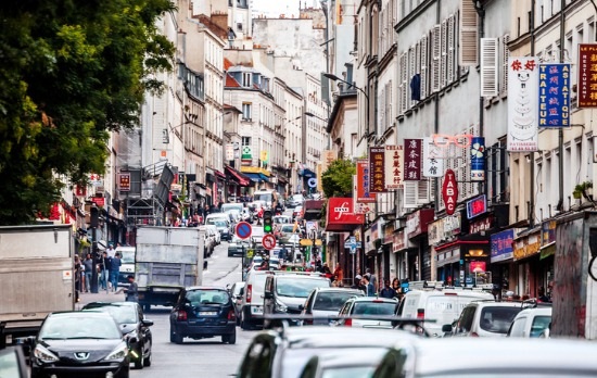 Distrito de Belleville, en París