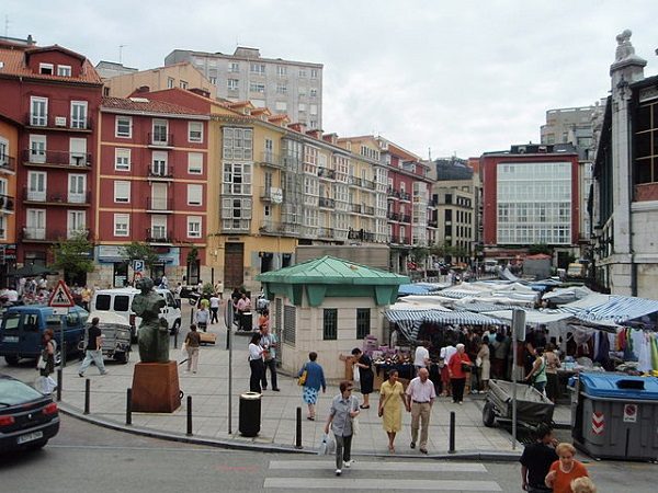 Mercado de la Esperanza, en Santander