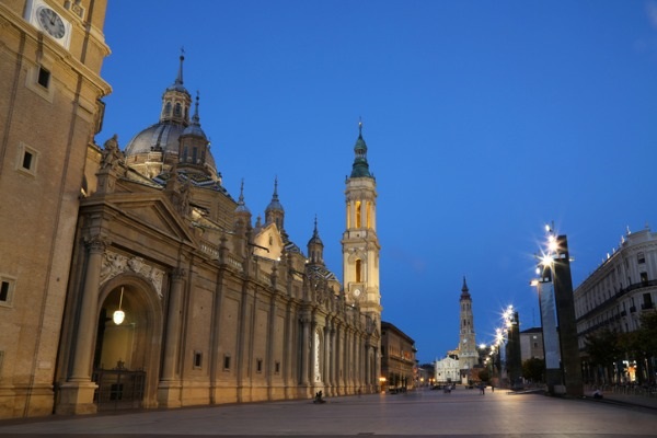 Plaza del Pilar, en Zaragoza