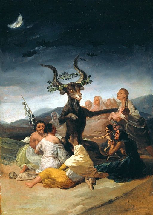 El aquelarre, de Goya