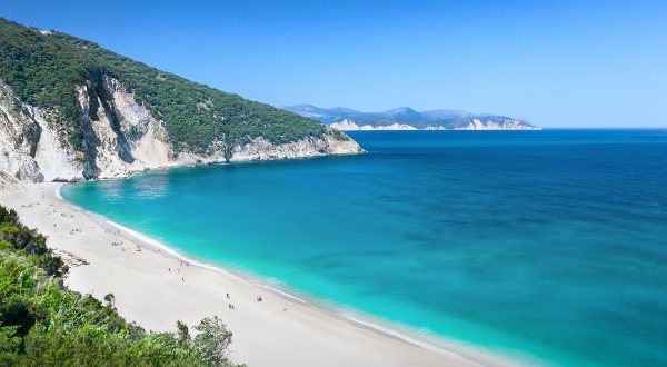 Playa de Myrtos (Grecia)
