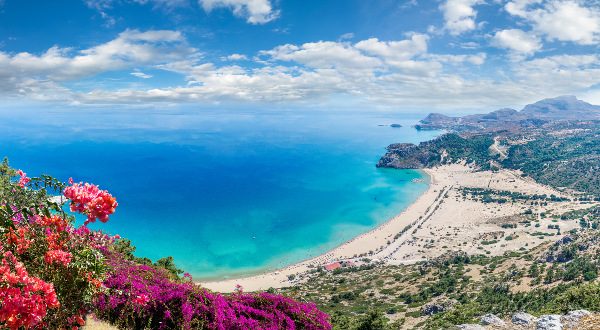 Playa de Tsambika (Grecia)