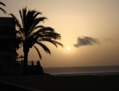 Fuerteventura, puesta Fuerteventura, puesta