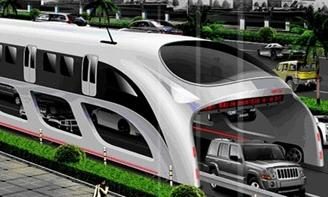 El futuro del transporte urbano: el autobús conceptual de Chinahush