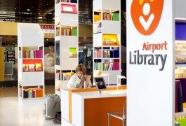 El aeropuerto de Ámsterdam Schiphol abre la primera biblioteca