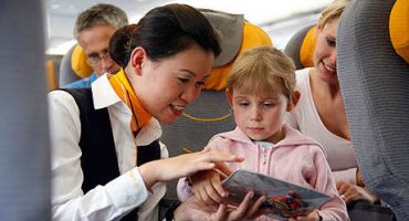 Las aerolíneas estudian excluir a los niños de la clase business