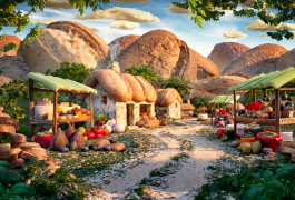 ¡Paisajes comestibles, ñan ñan ñam!