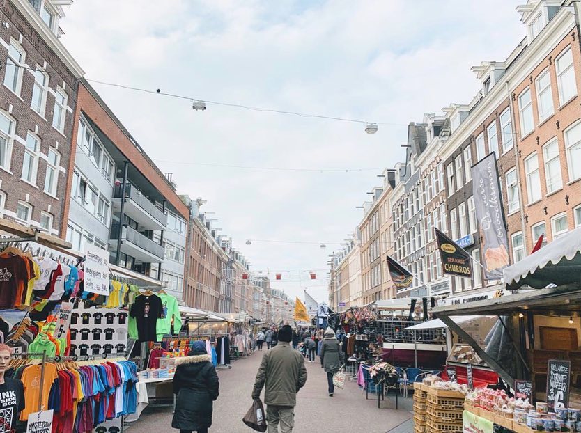 Albert Cuypmarkt, en Ámsterdam
