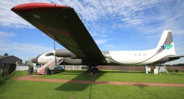 ¿Un avión? No, un hotel