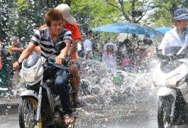 Batalla encontrada: Songkran y la fiesta del agua en Tailandia
