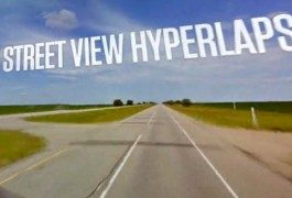 Viajando por carretera por cortesía de Google Street View