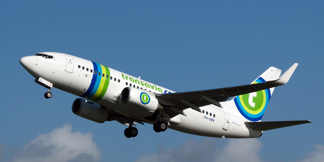 transavia opiniones maleta