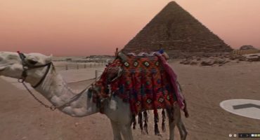 Google Street View se pasea por las pirámides de Egipto