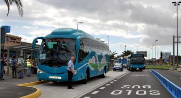 Nueva parada de buses en el Aeropuerto de Gran Canaria