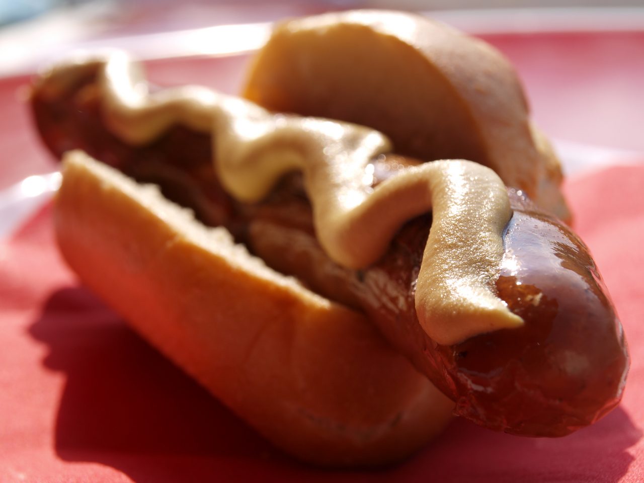 Bratwurst, comida callejera en Alemania