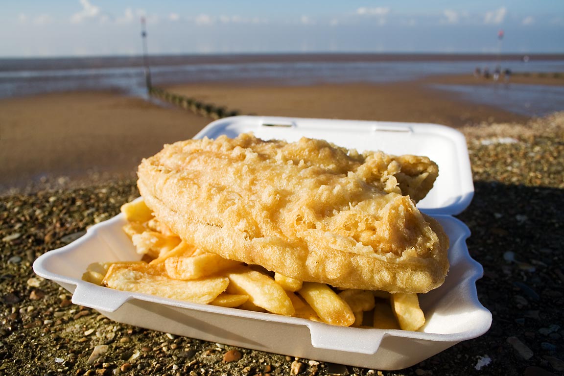 Fish and Chips, comida callejera de Inglaterra