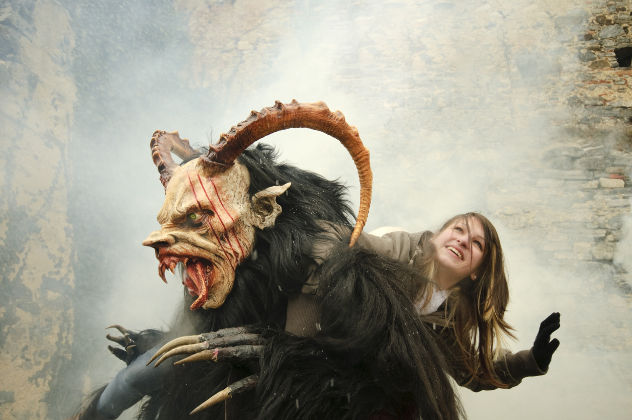 Krampus, el demonio navideño de Alemania y Austria