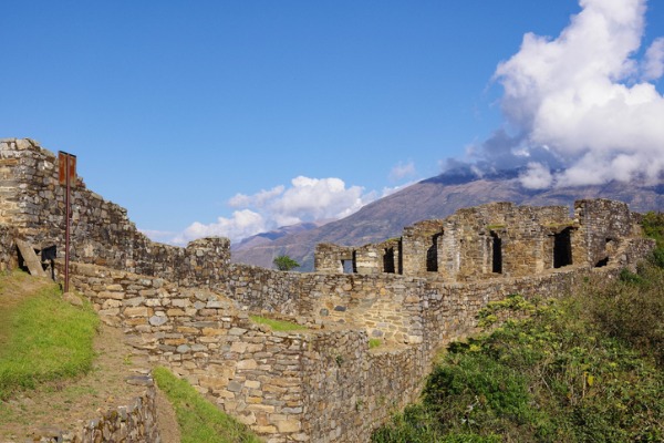 Restos incas en Choquequirao