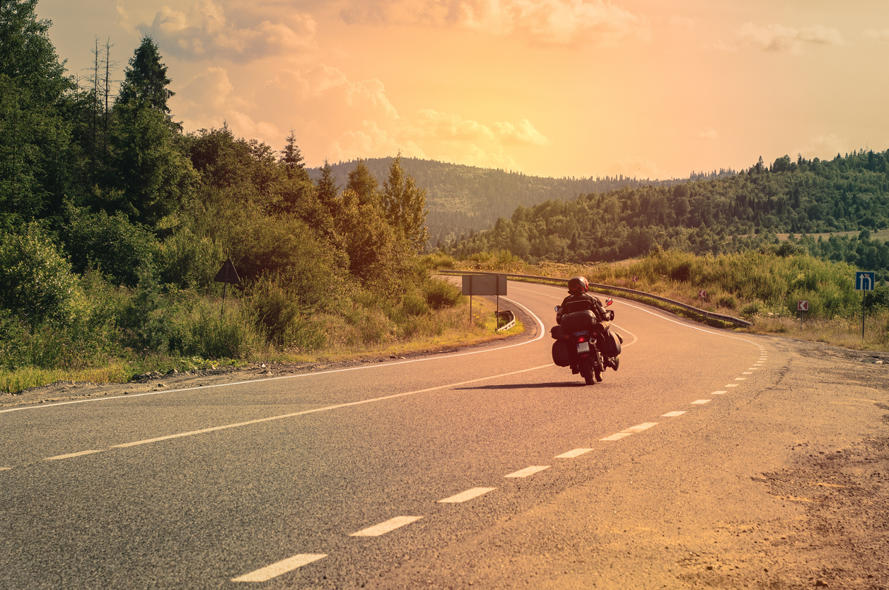 Viajar en moto