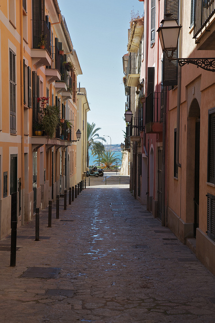 Calles del Casco Viejo de Palma de Mallorca