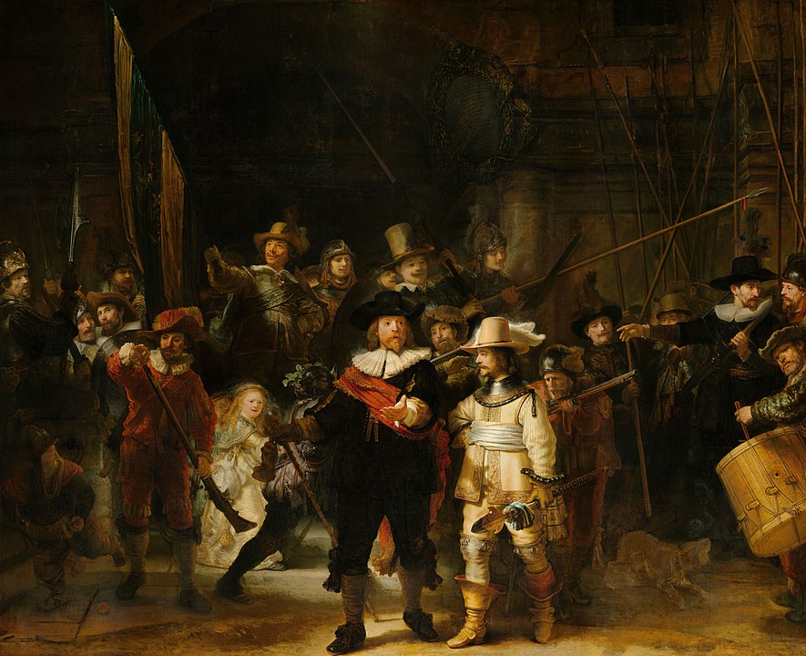 La ronda de noche, de Rembrandt