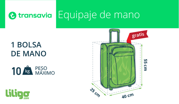 Equipaje en Transavia: dimensiones, peso y otras cuestiones prácticas El Magazine del Viajero