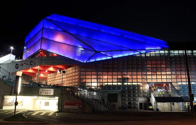 Exterior del estadio St. Jakob de Basilea