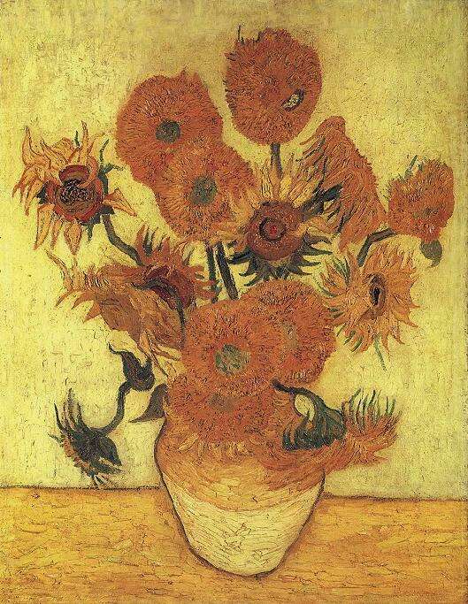 Los girasoles de Van Gogh