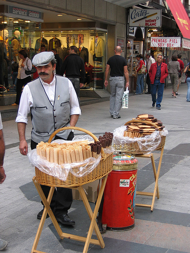 Barquillero de Madrid