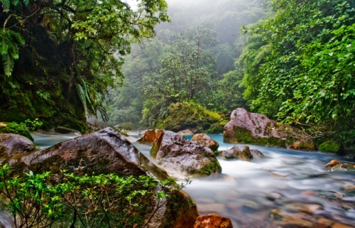 Uno de los parques nacionales de Costa Rica