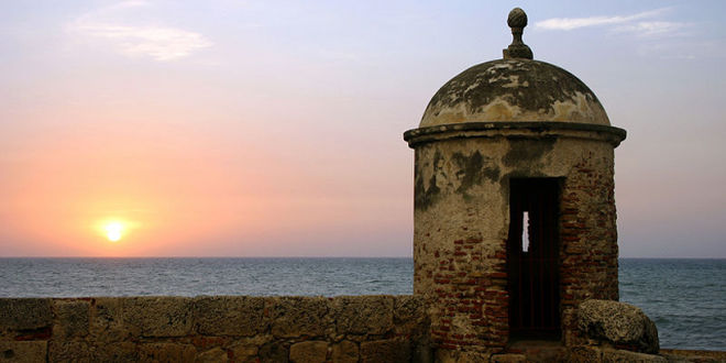 Atardecer en Cartagena de Indias