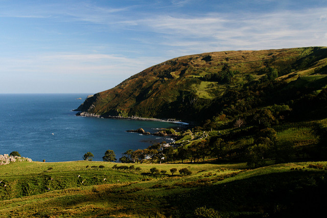 Vistas de la bahía de Murlough