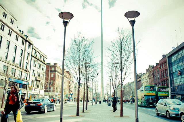 The Spire, en la O'Connor Street de Dublín