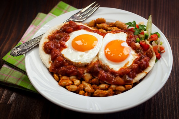 Huevos rancheros, desayuno mexicano