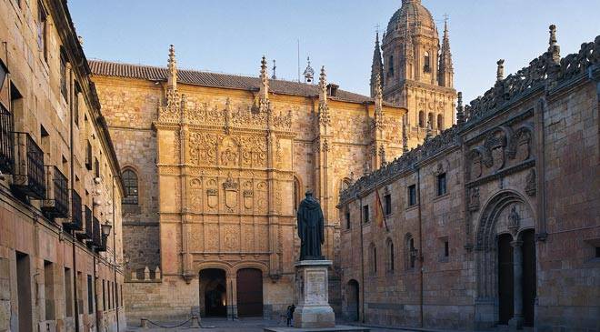 Fachada de la Universidad de Salamanca