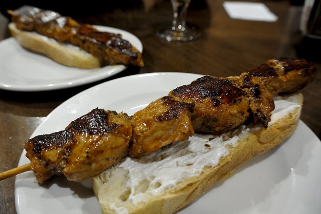Pinchos morunos (Salamanca)