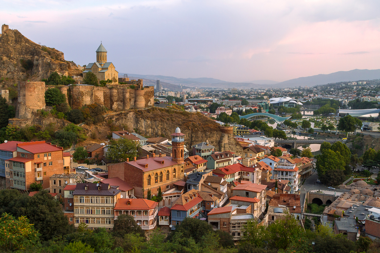 Vistas de Tbilisi (Georgia)