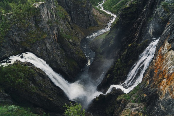 Vøringfossen, una cascada espectacular en Noruega