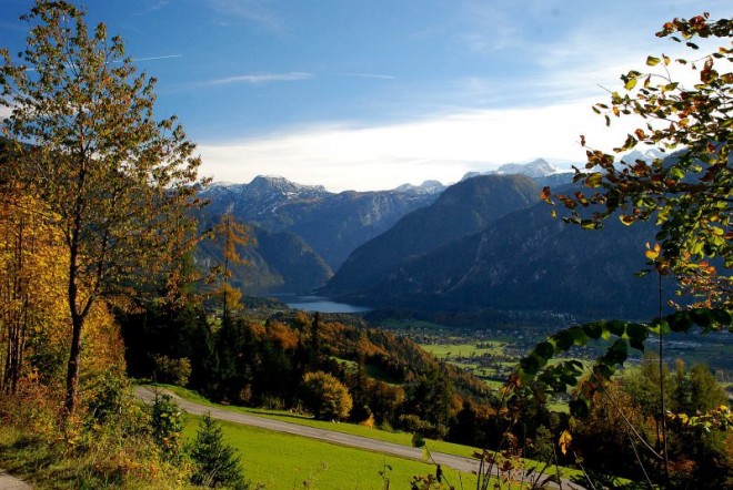 Paisajes de los alrededores de Hallstatt