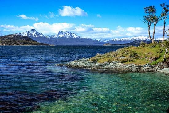 Lago Argentina en la Patagonia
