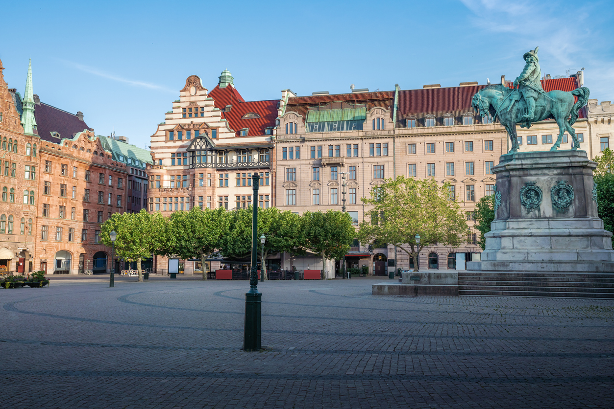 Plaza Stortorget, en Malmo