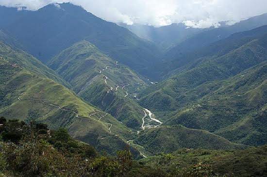 Coroico, en Bolivia