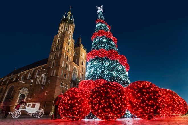 Cracovia en Navidad