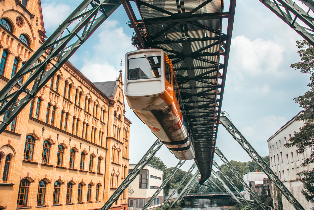 El tren colgante de Wuppertal