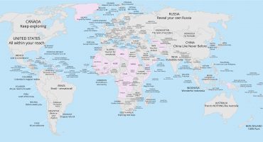Así se venden a sí mismos los países: el mapa de los eslóganes turísticos del mundo