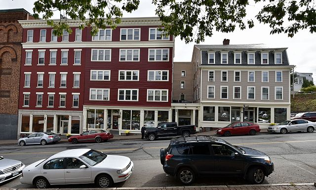 Calles de Bangor, ciudad en la que se inspiró Stephen King para ubicar su novela It.
