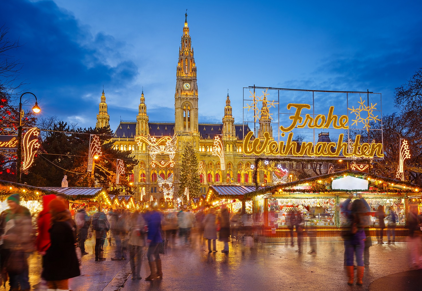 Mercado de Navidad en Viena