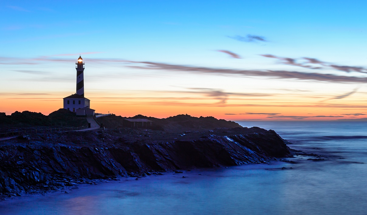 Faro de Favàritx en Menorca